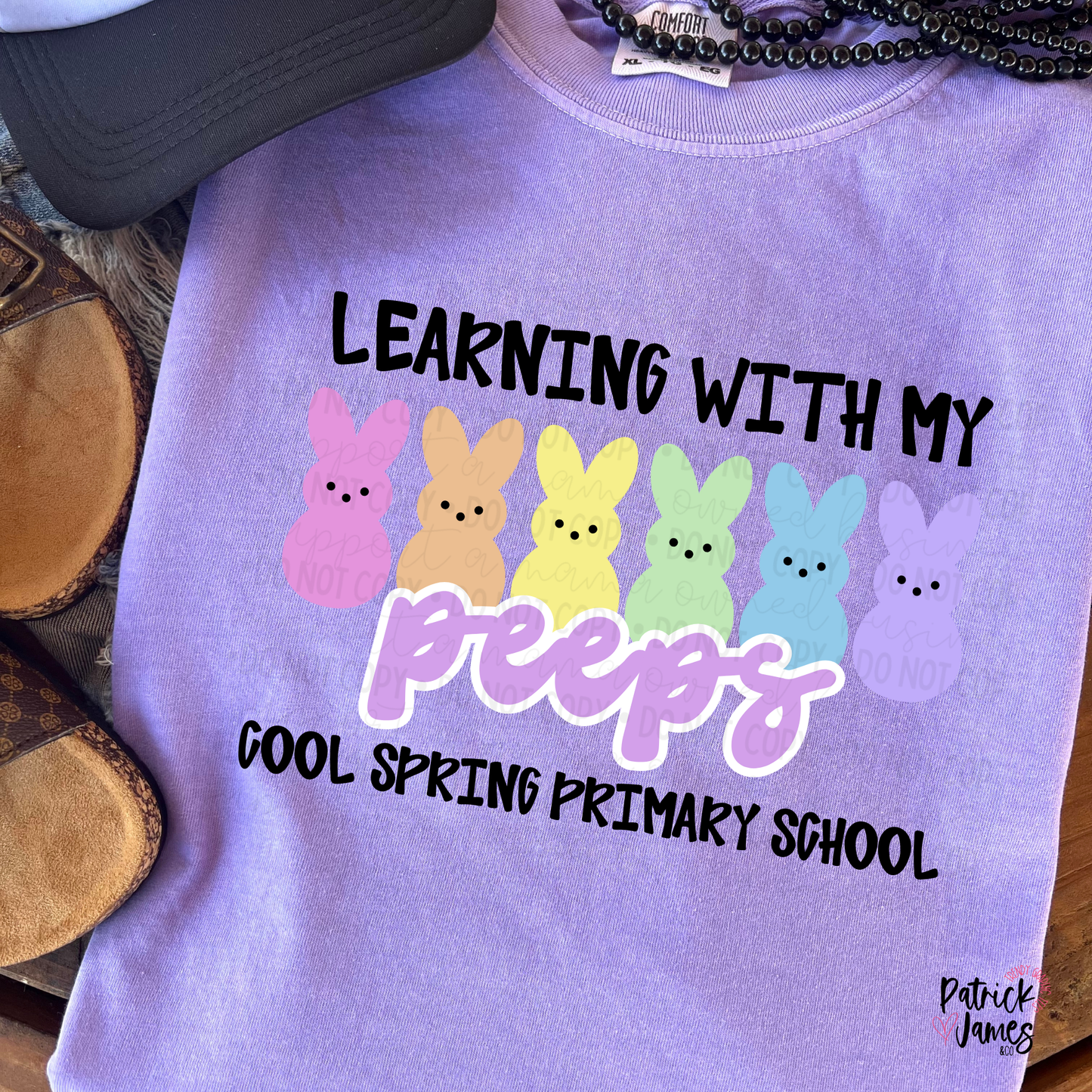Learning With My Peeps CSPS - Violet - SHORT SLEEVE