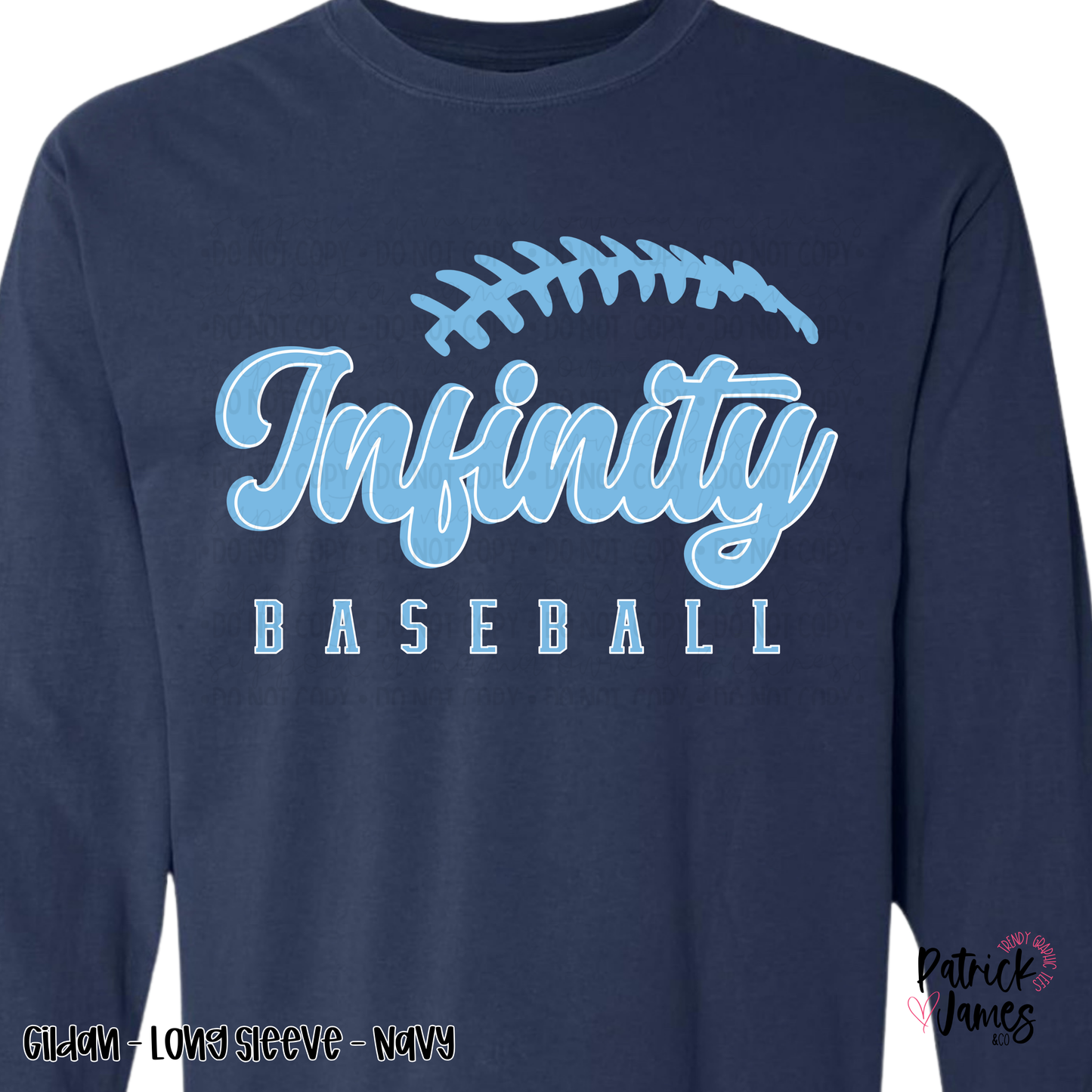 Infinity Baseball - Navy - LONG SLEEVE