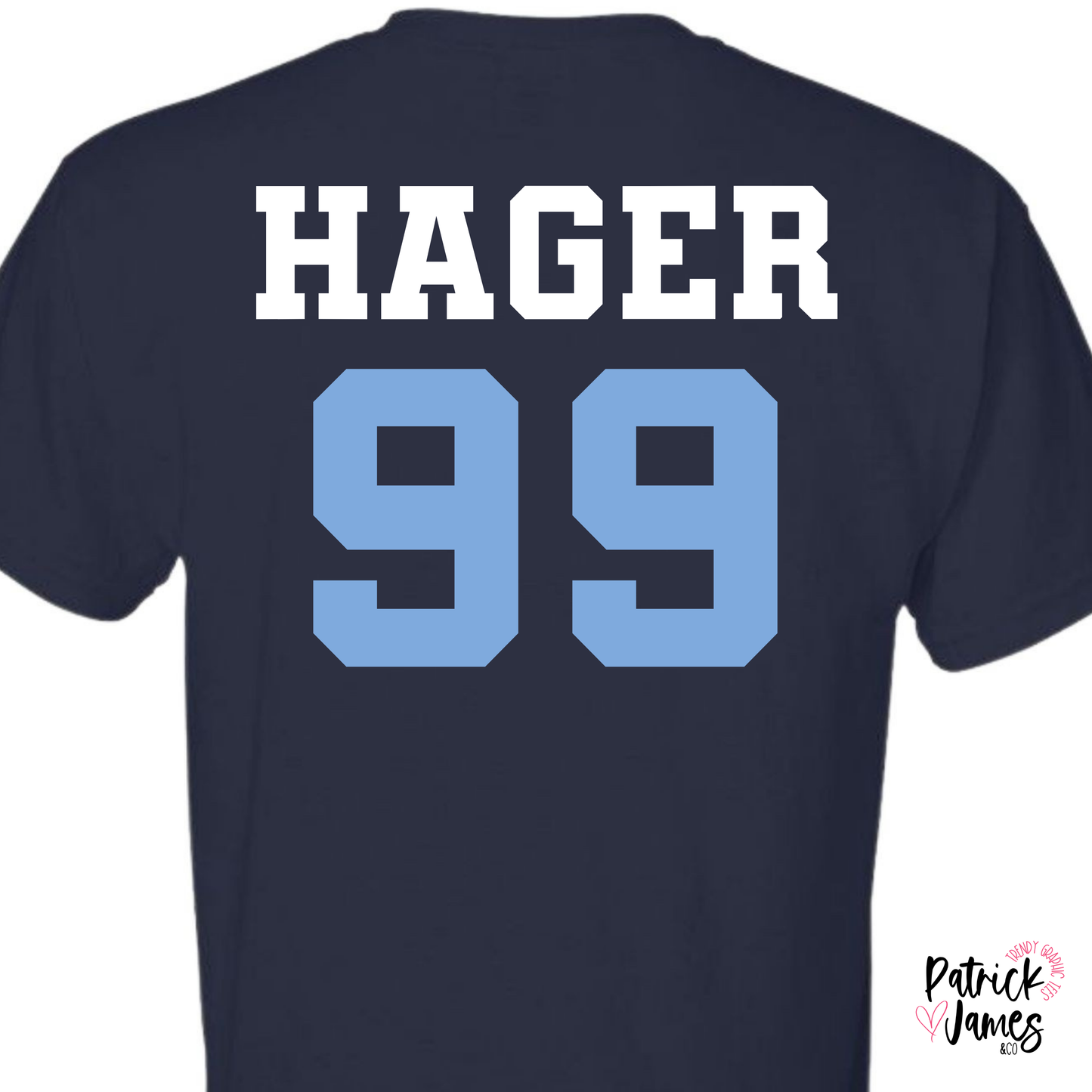 Infinity Baseball Varsity - Navy - SHORT SLEEVE