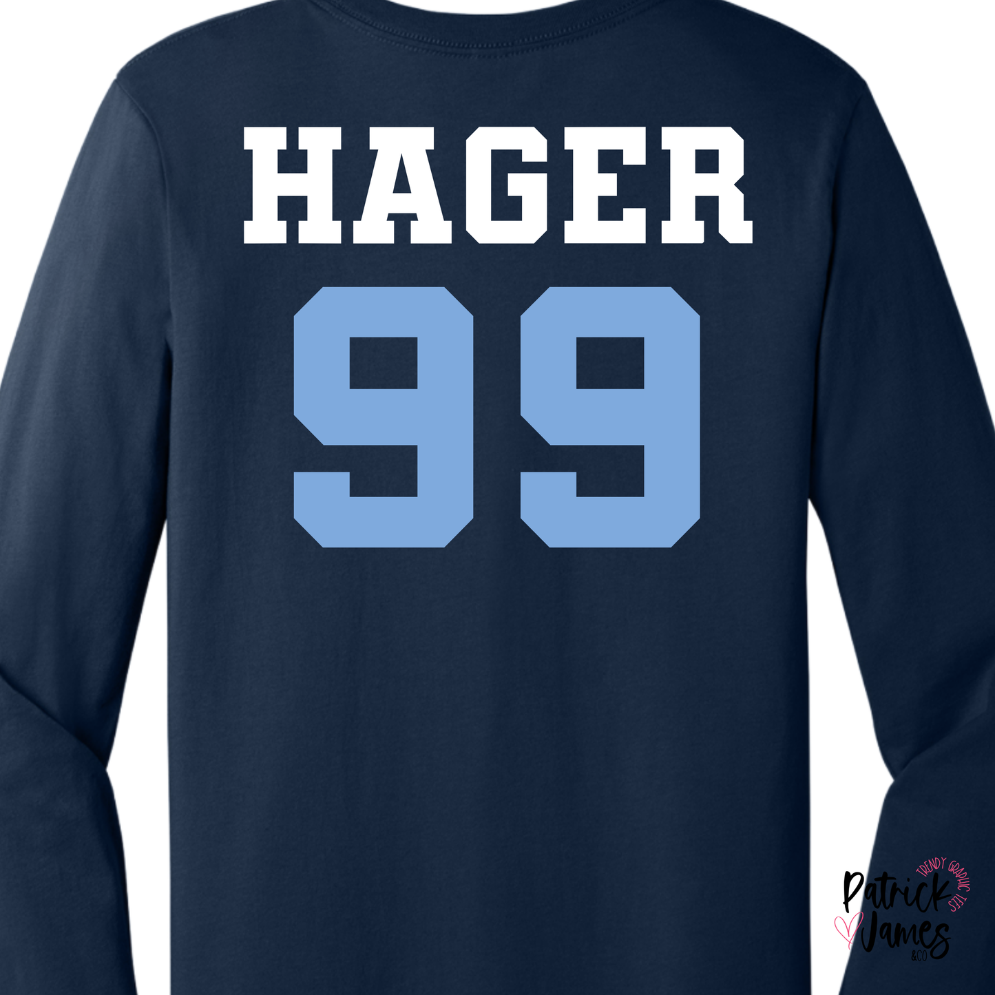 Infinity Baseball Varsity - Navy - LONG SLEEVE