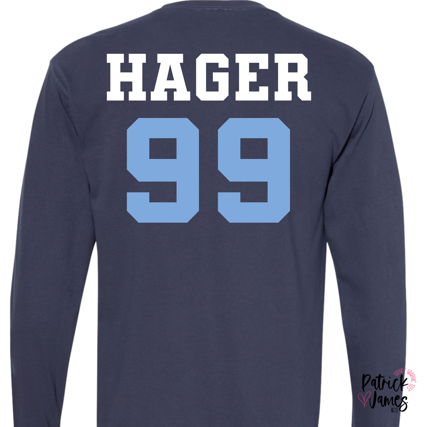 Infinity Baseball Varsity - Navy - LONG SLEEVE