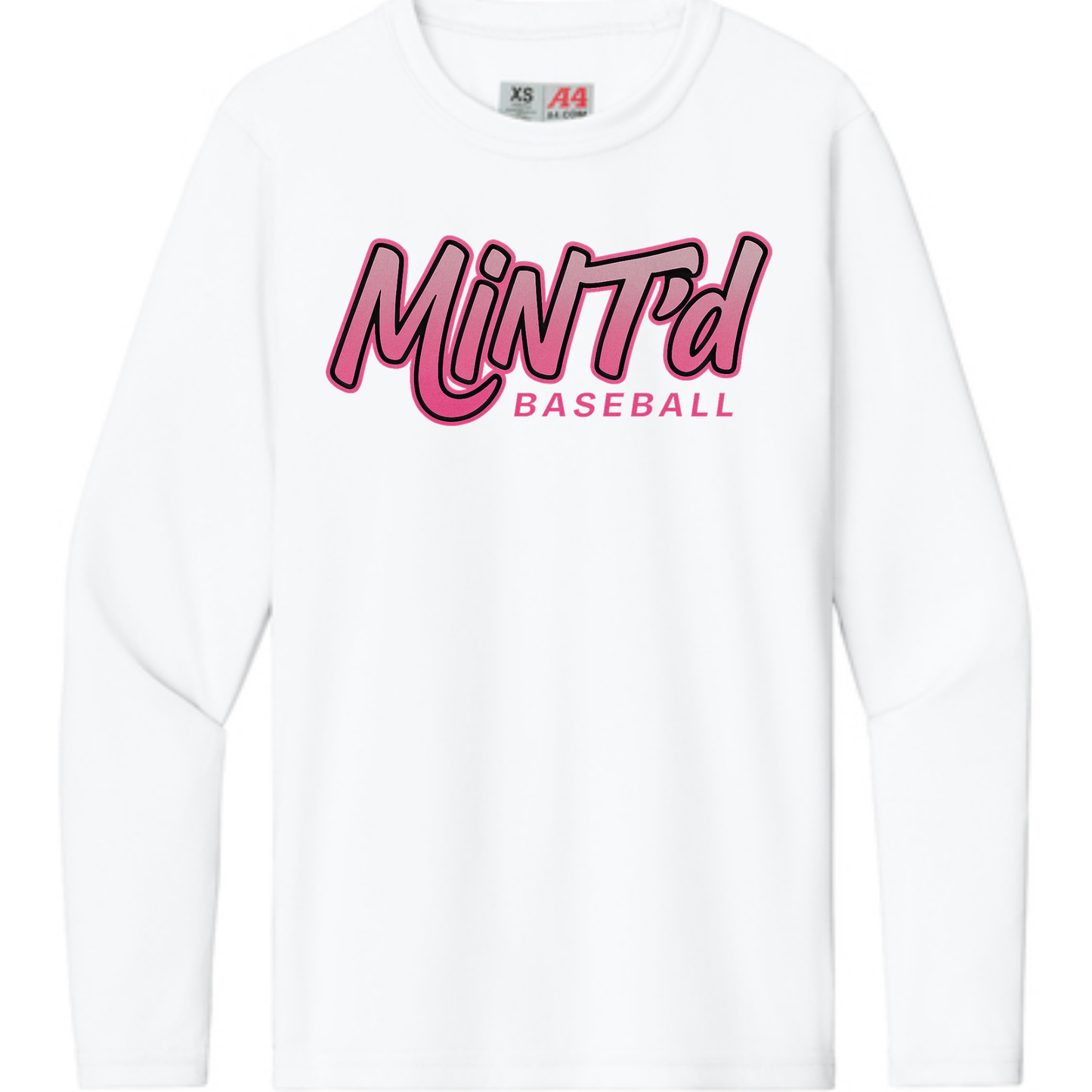 Mint'd Pink - A4 Performance Long Sleeve