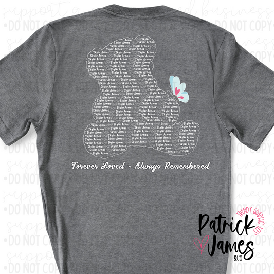 Skylar's Love Mission Personalized Fundraiser - Short Sleeve