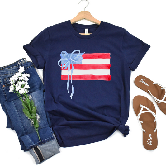 Coquette Flag Short Sleeve Tee