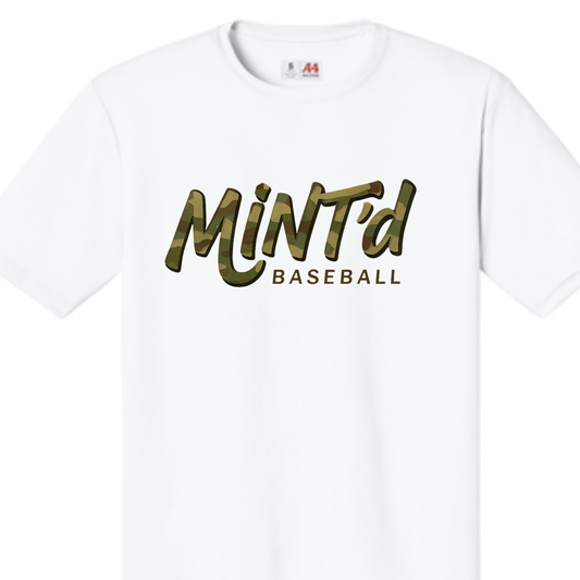 Mint'd Camo- A4 Performance Short Sleeve
