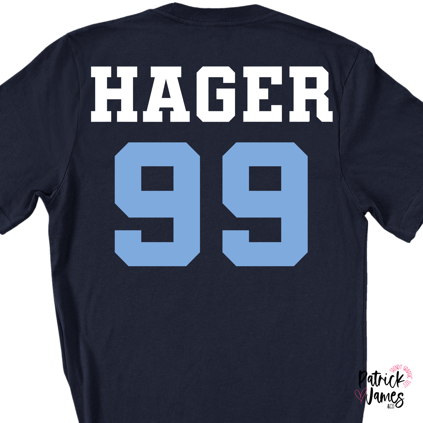 Infinity Baseball Player Knockout - Navy - SHORT SLEEVE