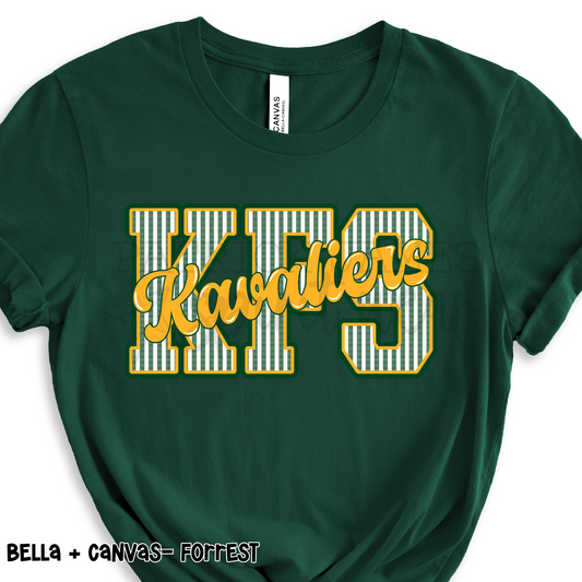 KFS Kavaliers Seersucker Spirit Wear - Short Sleeve