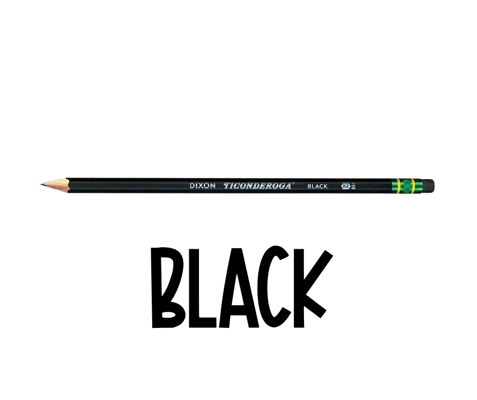 Ticonderoga #2 Laser Engraved Custom Pencils- Pack of 10