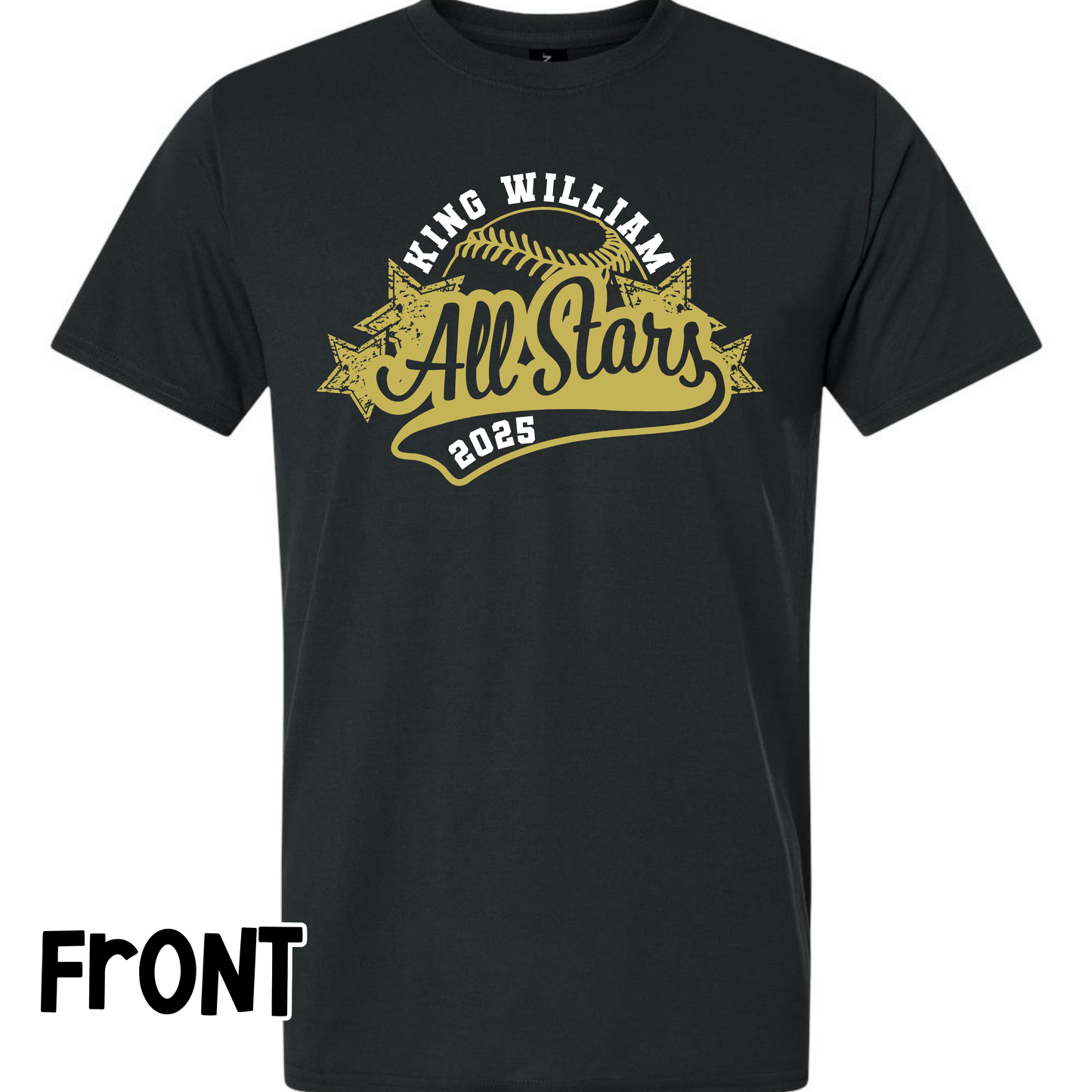 8-10 SOFTBALL - KW All Stars- COMFORT COLORS© Short Sleeve