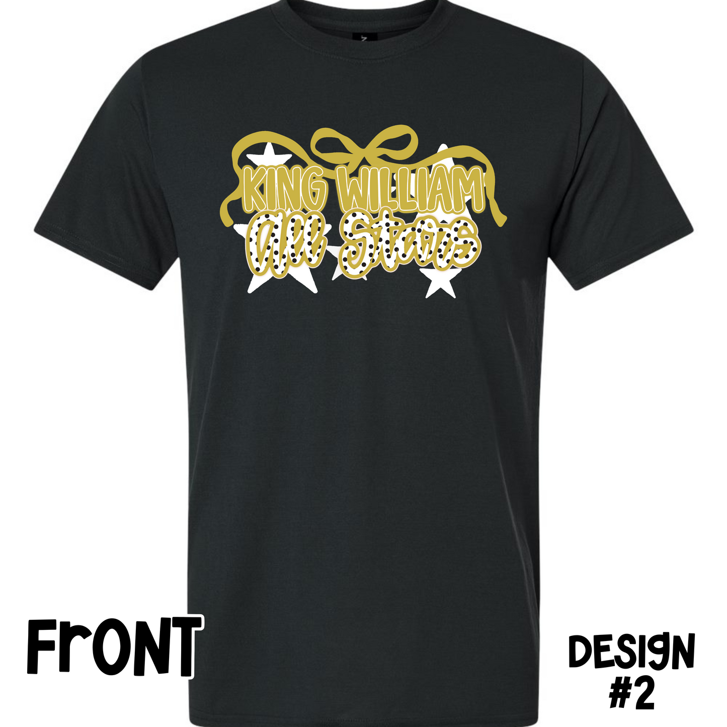 8-10 SOFTBALL- Design #2 - KW All Stars- COMFORT COLORS© Short Sleeve