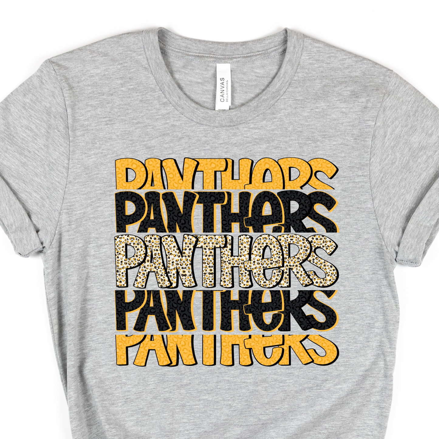 Falling Creek Repeat Panthers- Grey Short Sleeve