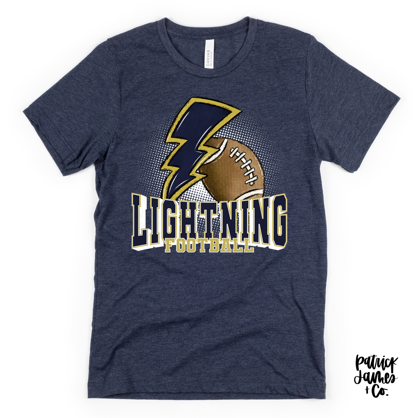 Lightning- Heather Navy- SWEATSHIRT