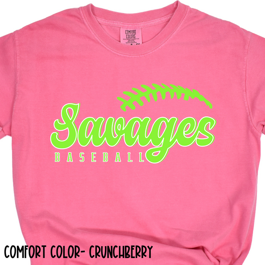 Savages Baseball Long Sleeve