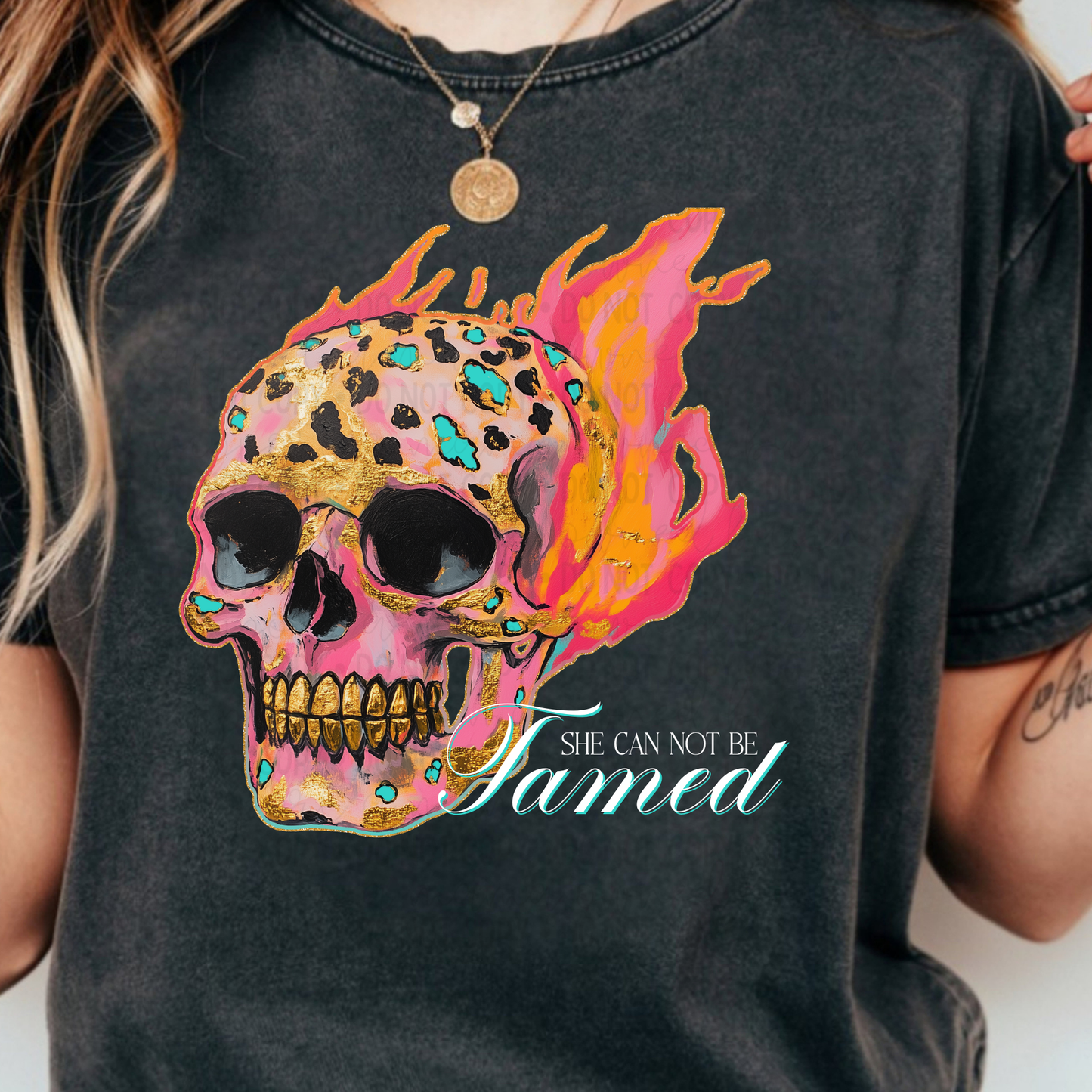She Can Not be Tamed Comfort Color® Short Sleeve Tee