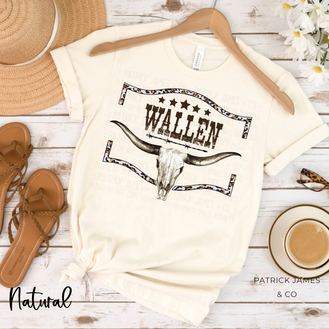 MW Bull Skull Short Sleeve Tee