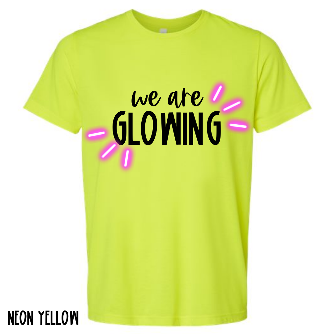GLOW TShirts- Neon Yellow