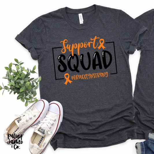 Support Squad- Gracelyn Strong- SHORT SLEEVE
