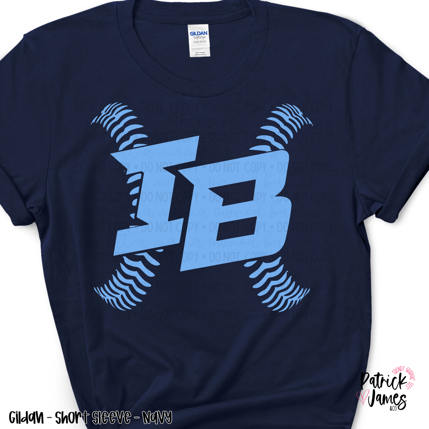 Infinity Baseball Seams - Navy - SHORT SLEEVE