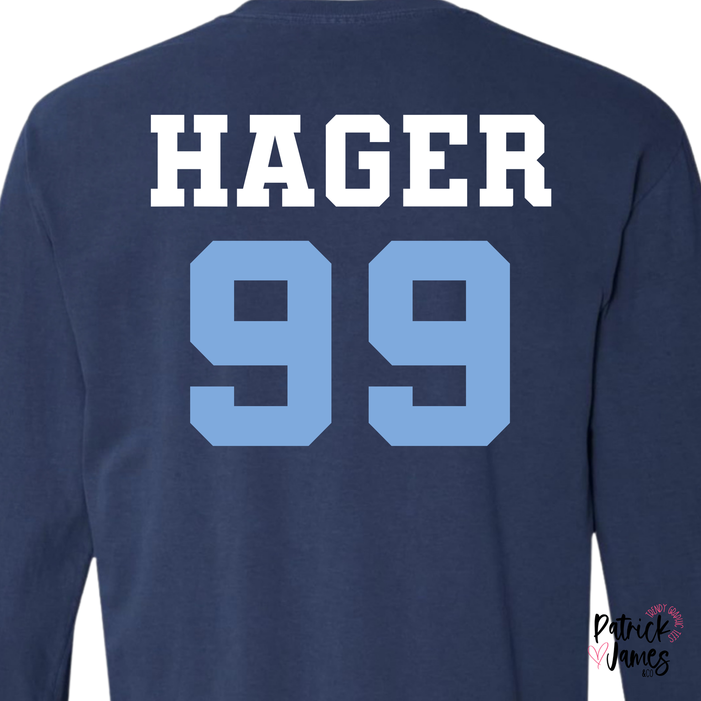 Infinity Baseball Varsity - Navy - LONG SLEEVE