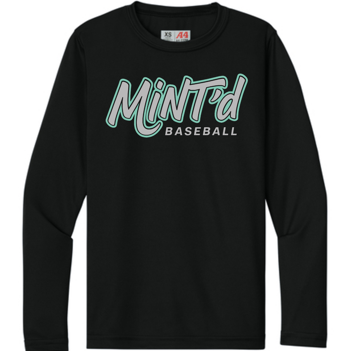 Mint'd Teal - A4 Performance Long Sleeve