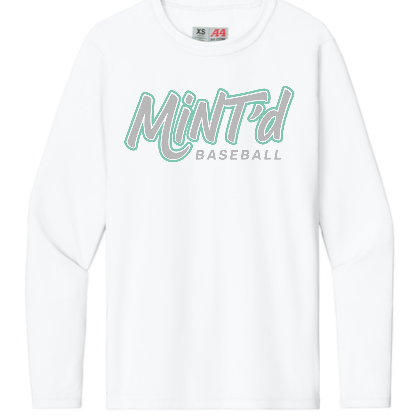 Mint'd Teal - A4 Performance Long Sleeve