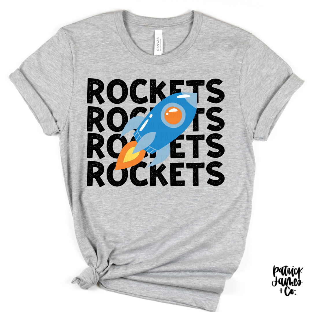 Repeat Rockets- LONG SLEEVE