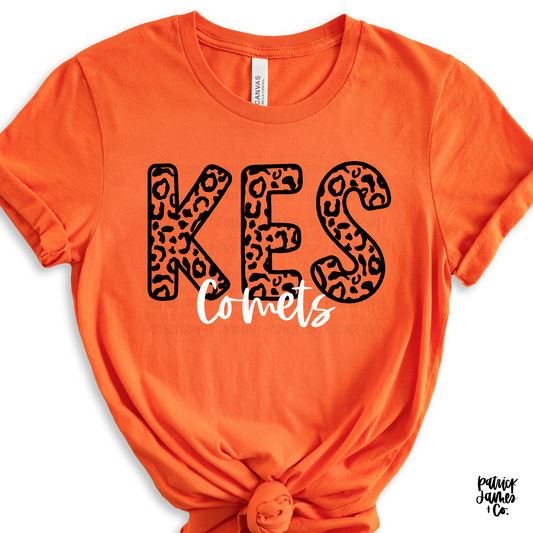 Leopard School- KES- Comets- SHORT SLEEVE