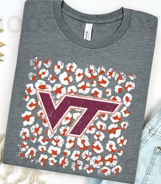 Leopard VA Tech - Short Sleeve