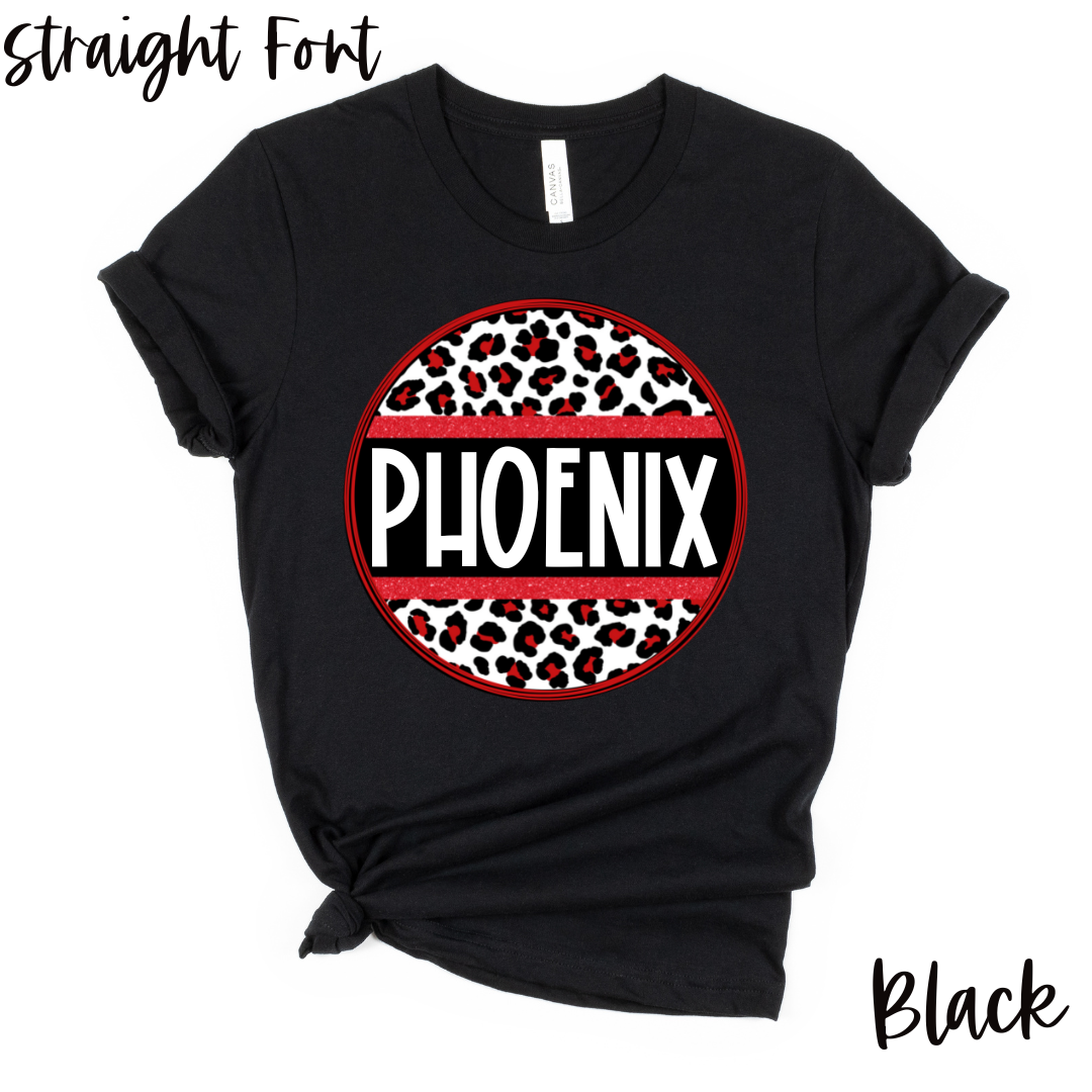 Phoenix Leopard Circle- SWEATSHIRT
