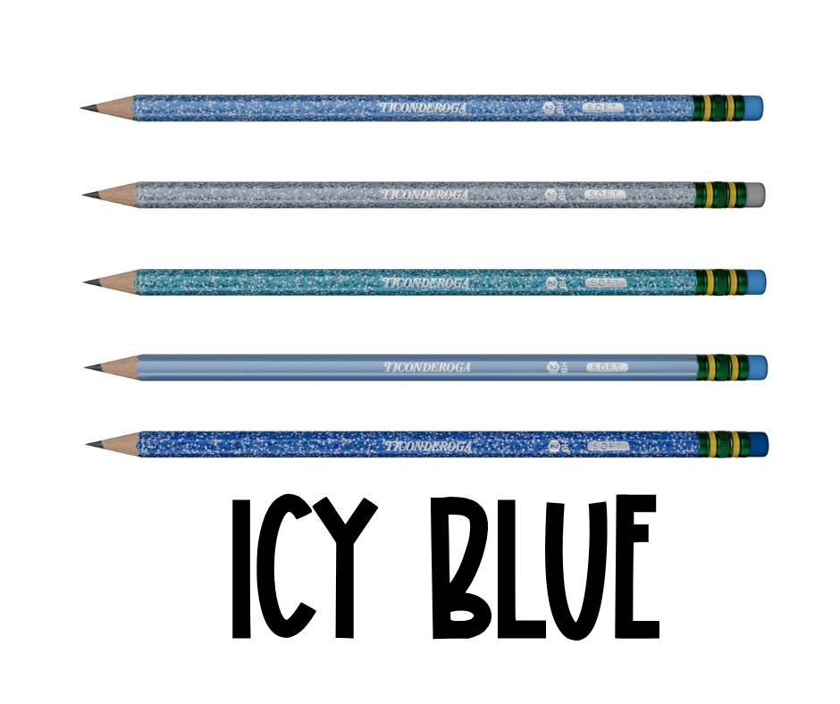 Ticonderoga #2 Laser Engraved Custom Pencils- Pack of 10