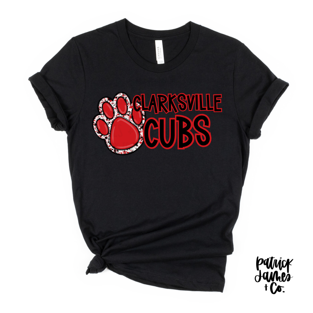 Clarksville Cubs Pawprint