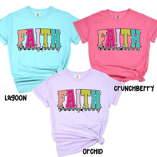 Faith Community - Colorful Spirit Wear - Short Sleeve Tee