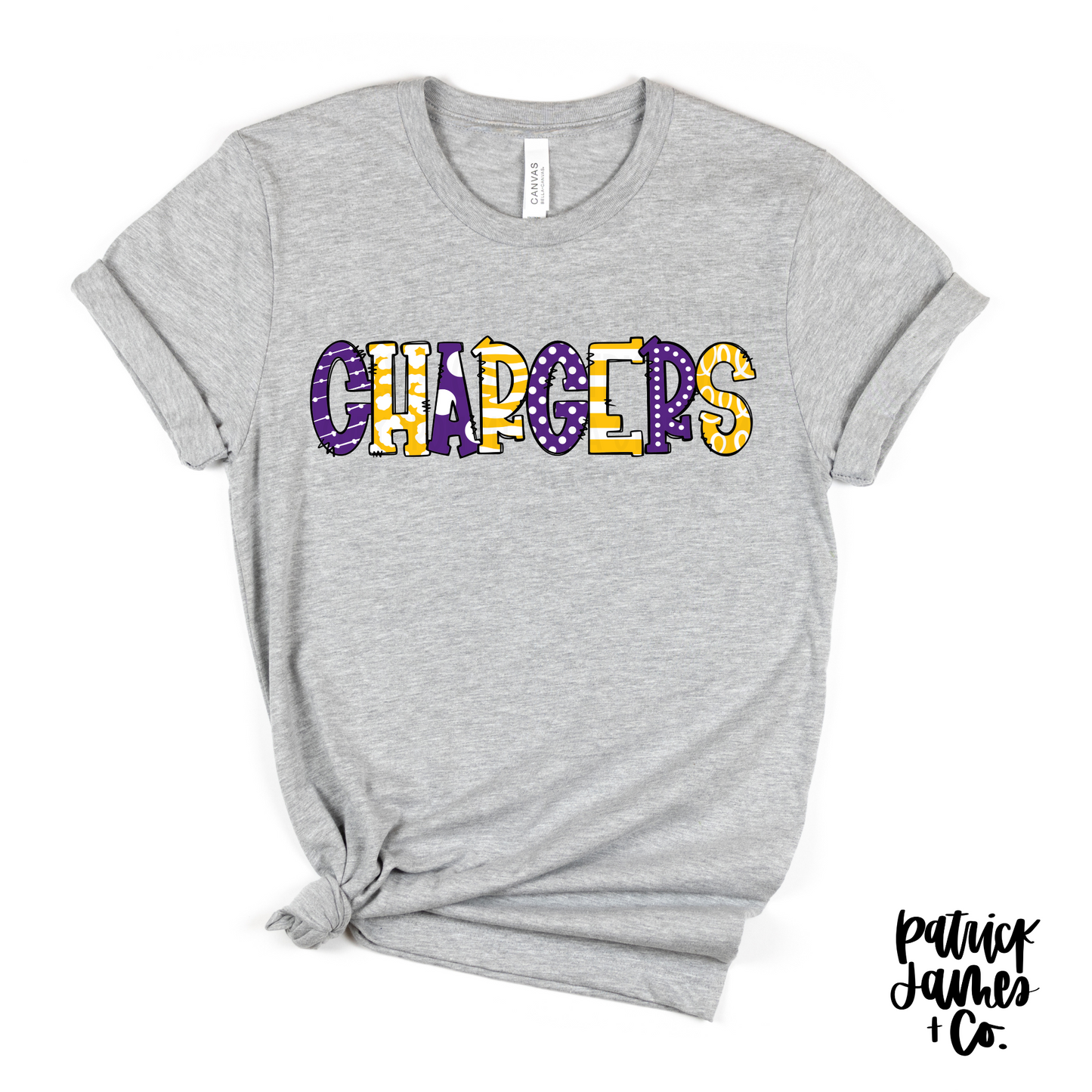 Fun Font Chargers- SHORT SLEEVE