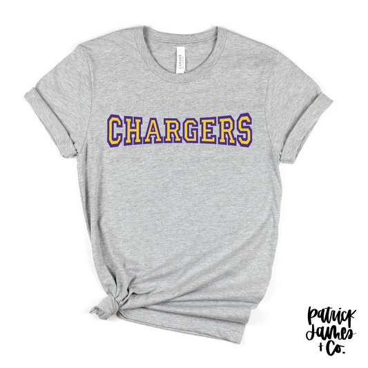 Varsity Chargers- SHORT SLEEVE