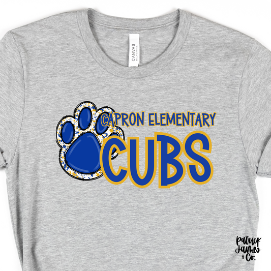 Capron Elementary School Short Sleeve