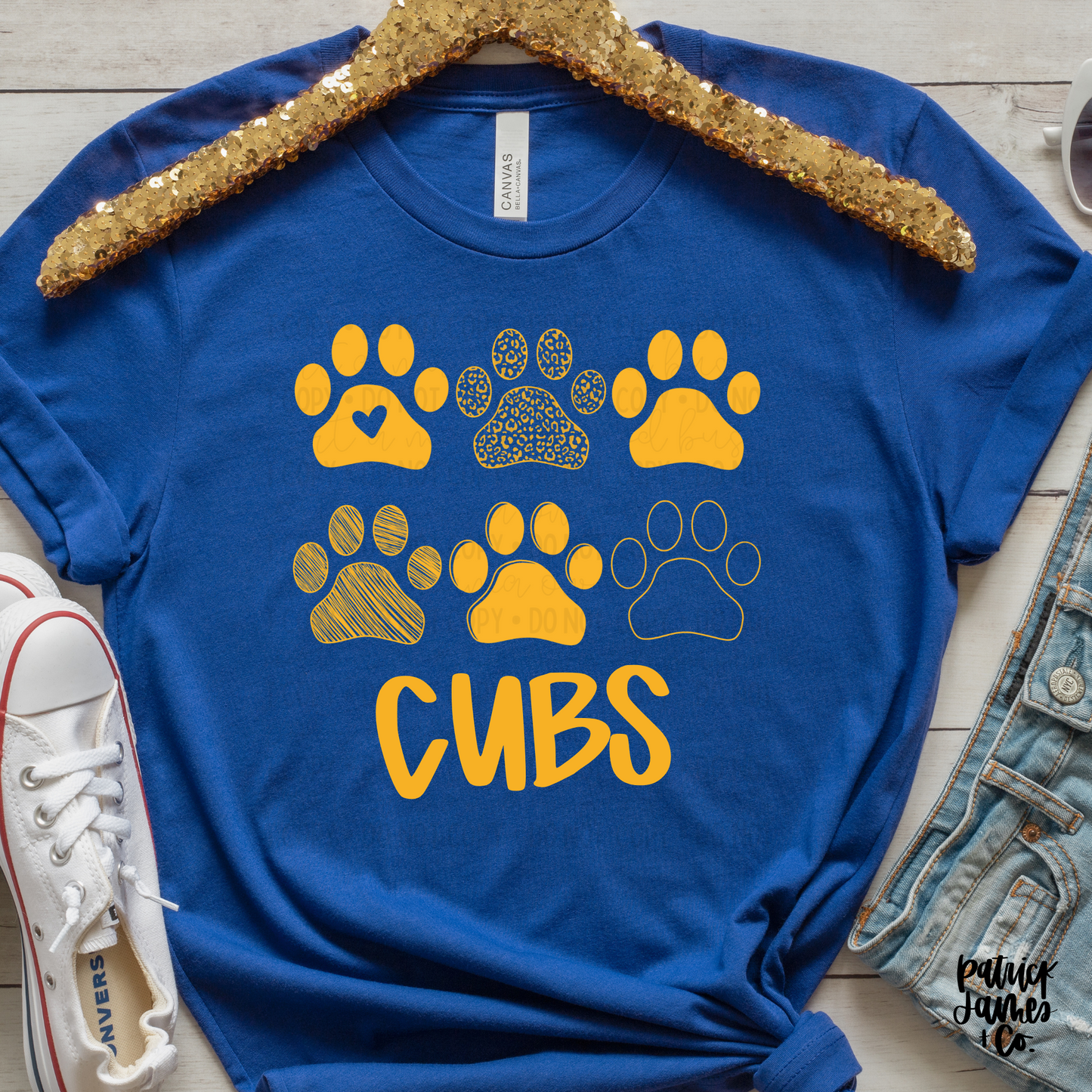 Repeat Paws Cubs Short Sleeve