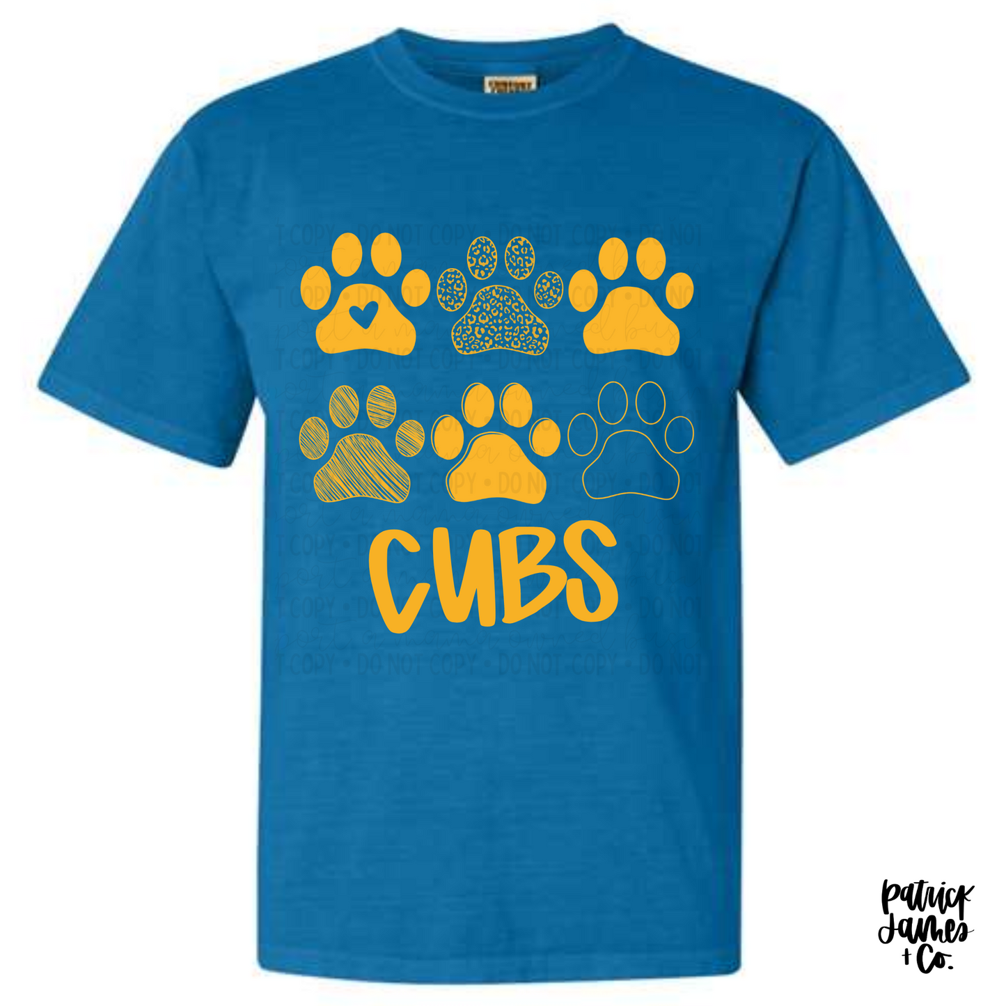 Repeat Paws Cubs Short Sleeve