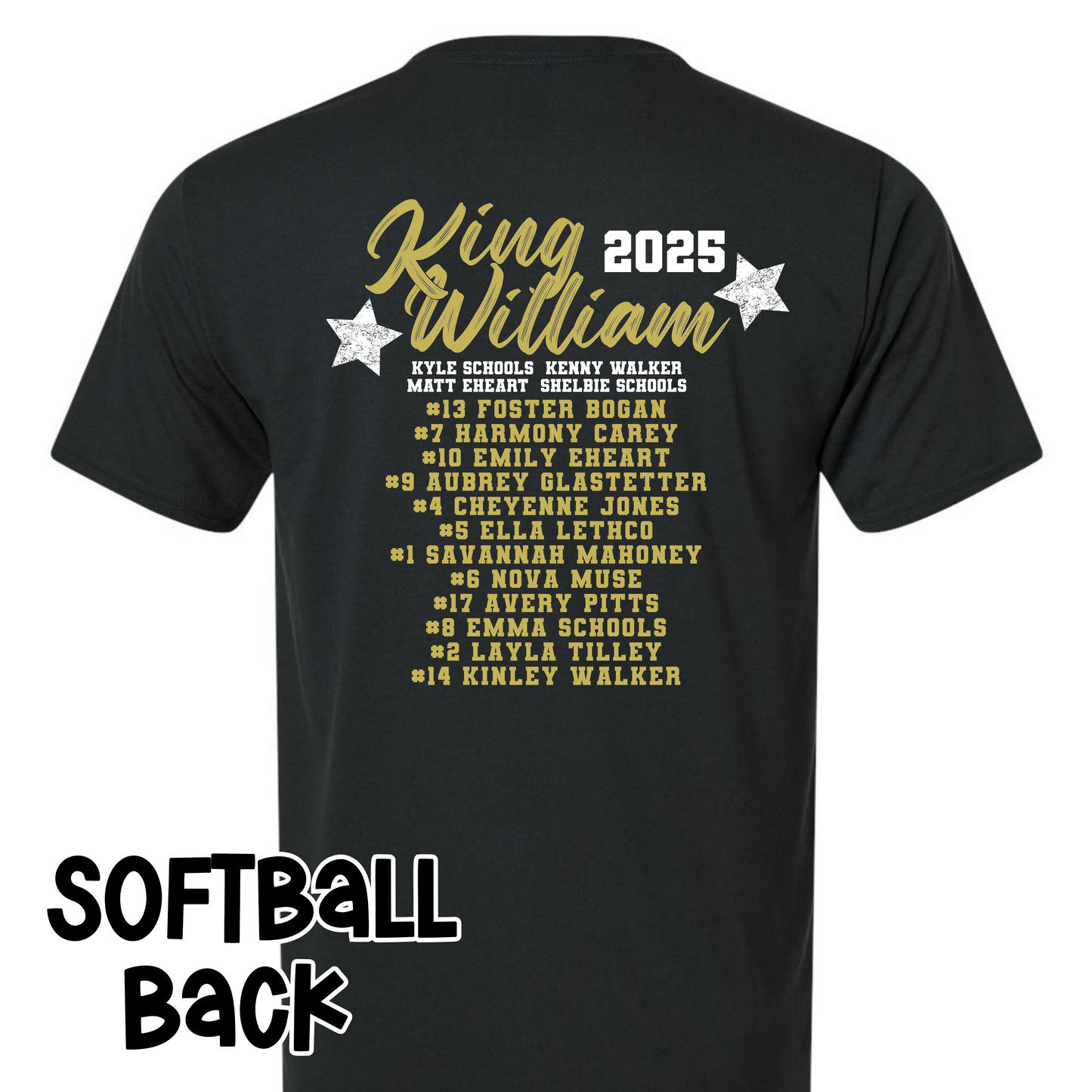 SOFTBALL- KW All Stars- COMFORT COLORS© Short Sleeve