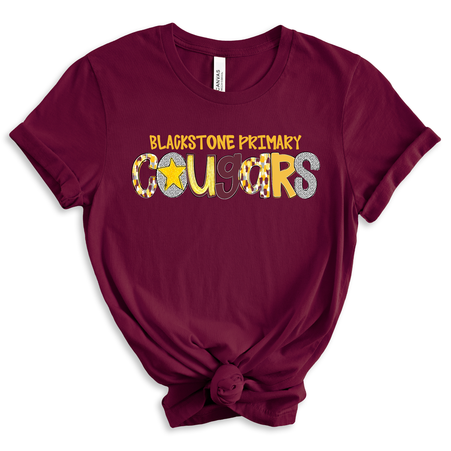 Spirit Alpha Cougars- Maroon LONG SLEEVE