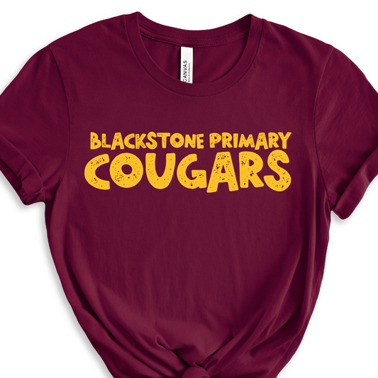 Simple Cougars - Maroon LONG SLEEVE