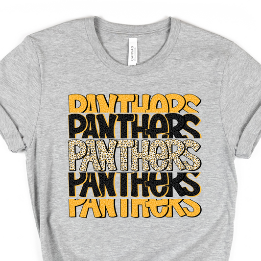 Falling Creek Repeat Panthers- Grey Short Sleeve