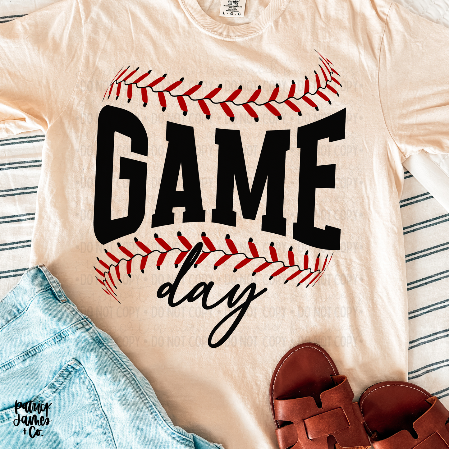Game Day Comfort Color® Short Sleeve Tee