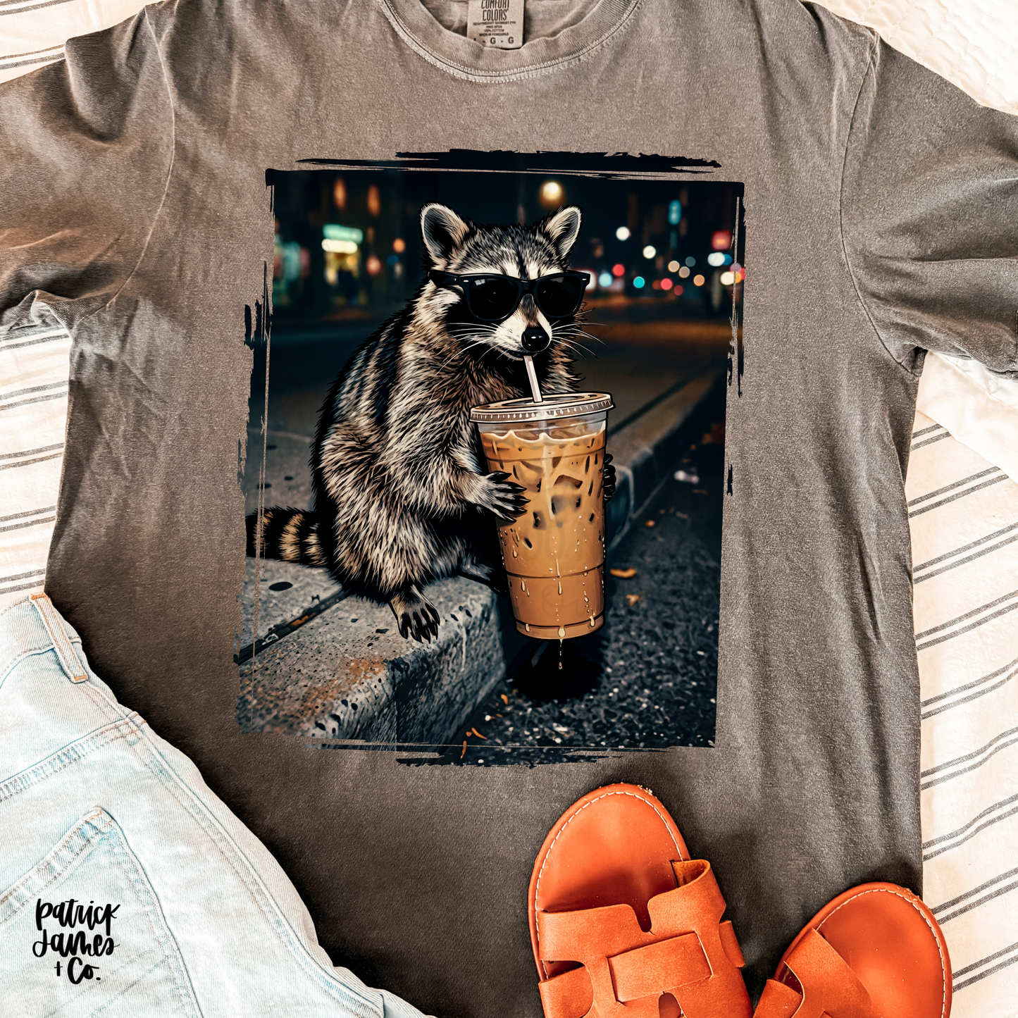 Feral Iced Coffee Comfort Color® Short Sleeve Tee
