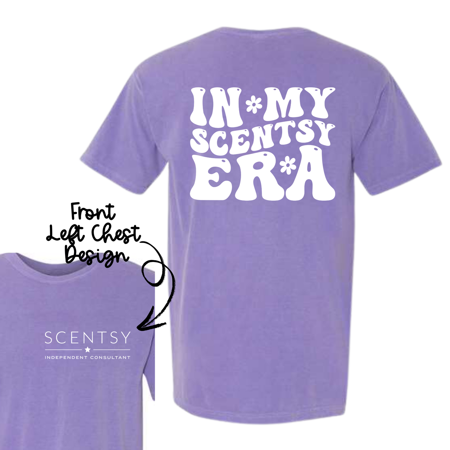 In My Scentsy Era- Comfort Color Violet Short Sleeve