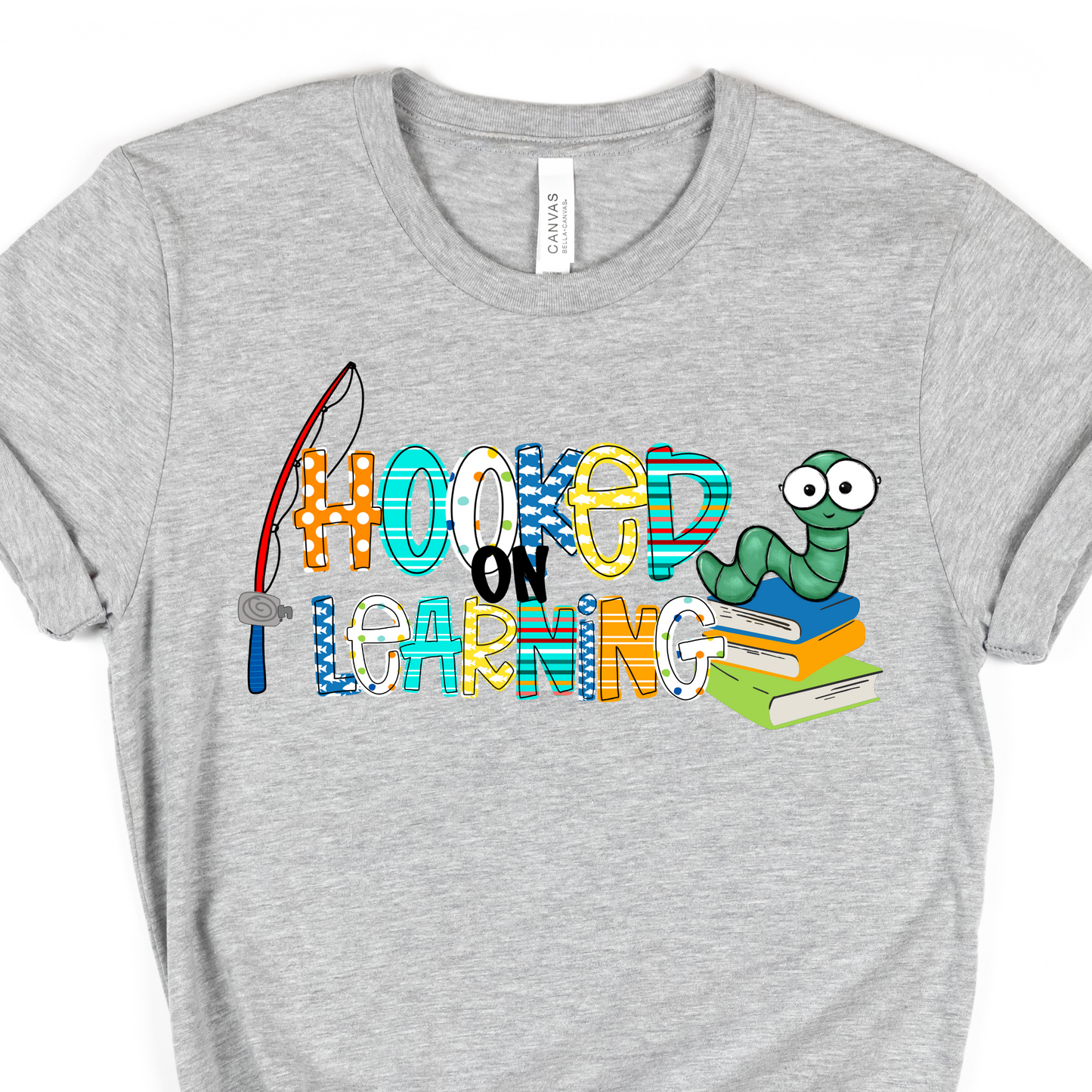 Hooked On Learning- Short Sleeve