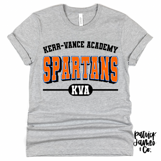 Varsity Kerr-Vance- Orange Design- SWEATSHIRTS