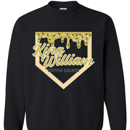 KW Drip-Black- Sweatshirt