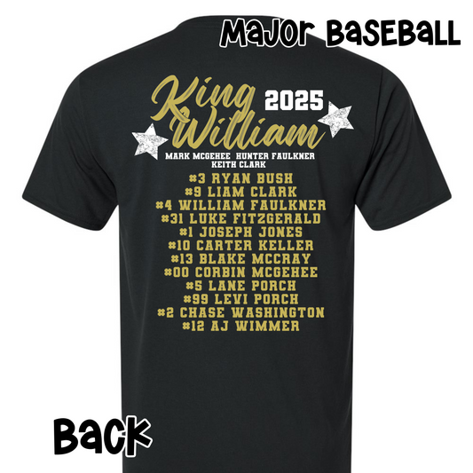 MAJOR BASEBALL- KW All Stars- Gildan Cotton Short Sleeve- Playoff 6/21