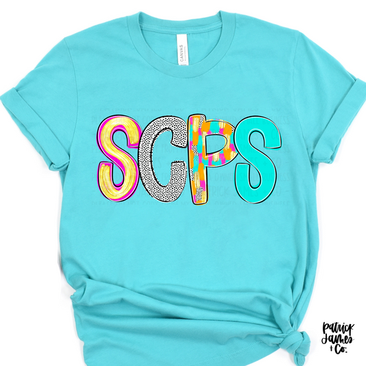 Preppy Alpha SCPS Teal Short Sleeve