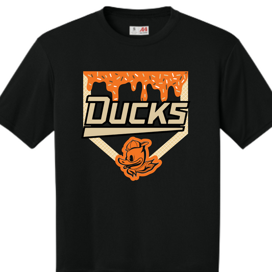 Ducks Drip Black Short Sleeve